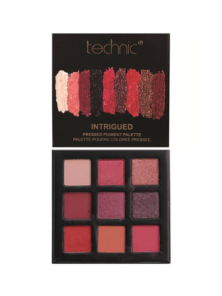 Technic Pressed Pigments Eyeshadow Palette-Intrigued
