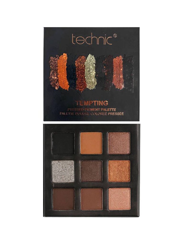 Technic Pressed Pigments Eyeshadow Palette-Tempting