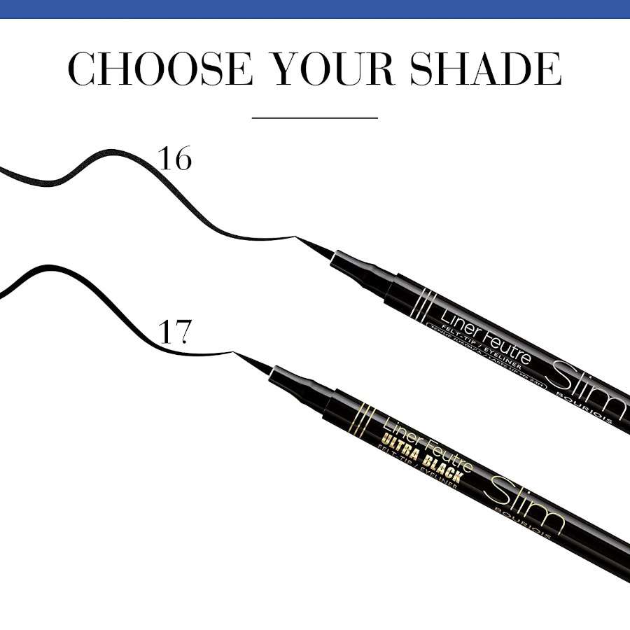 Bourjois Liner Feutre Slim Eyeliner Pen-16 Noir - Image 3